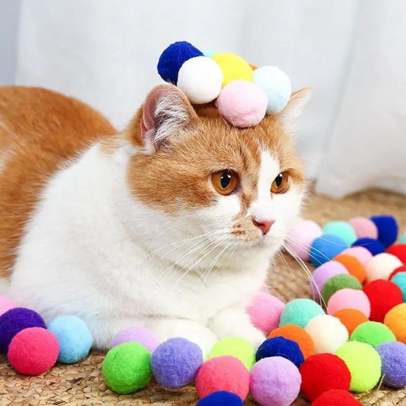 Lançador de Pompom para Gatos