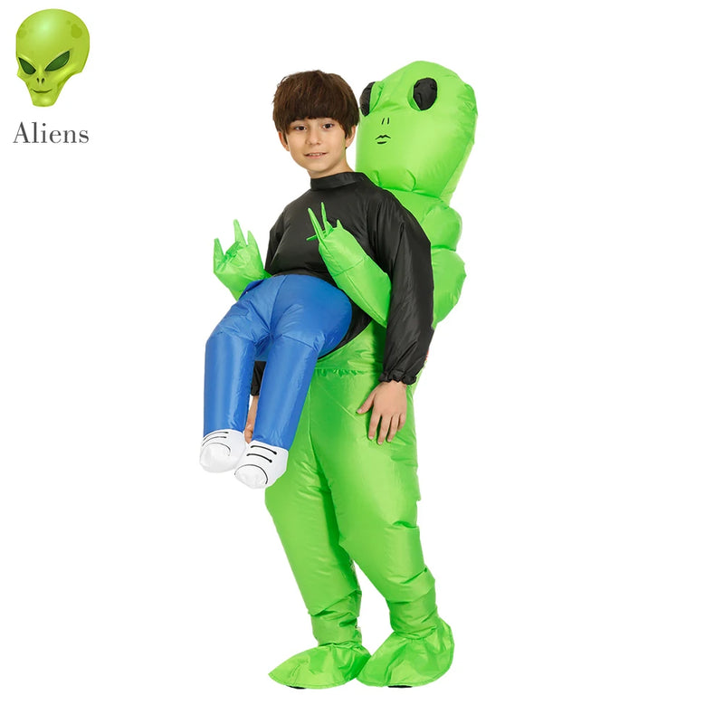 AlienFun – Traje Inflável de Alienígena