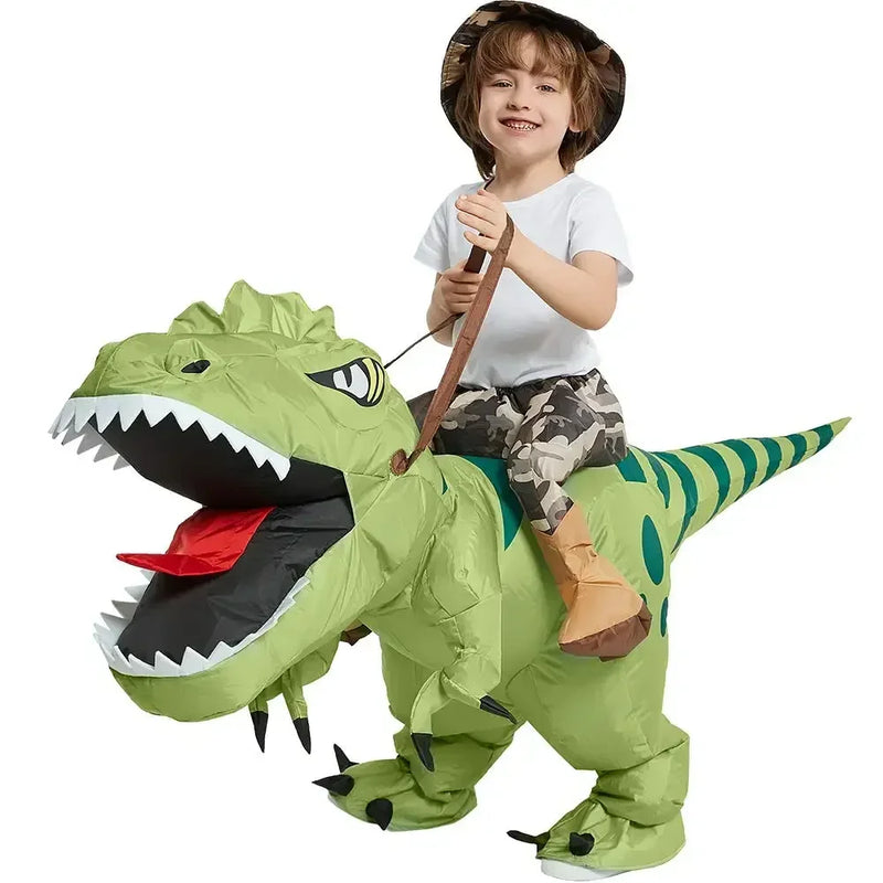 Traje Inflável de Dinossauro