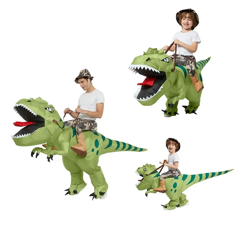 Traje Inflável de Dinossauro