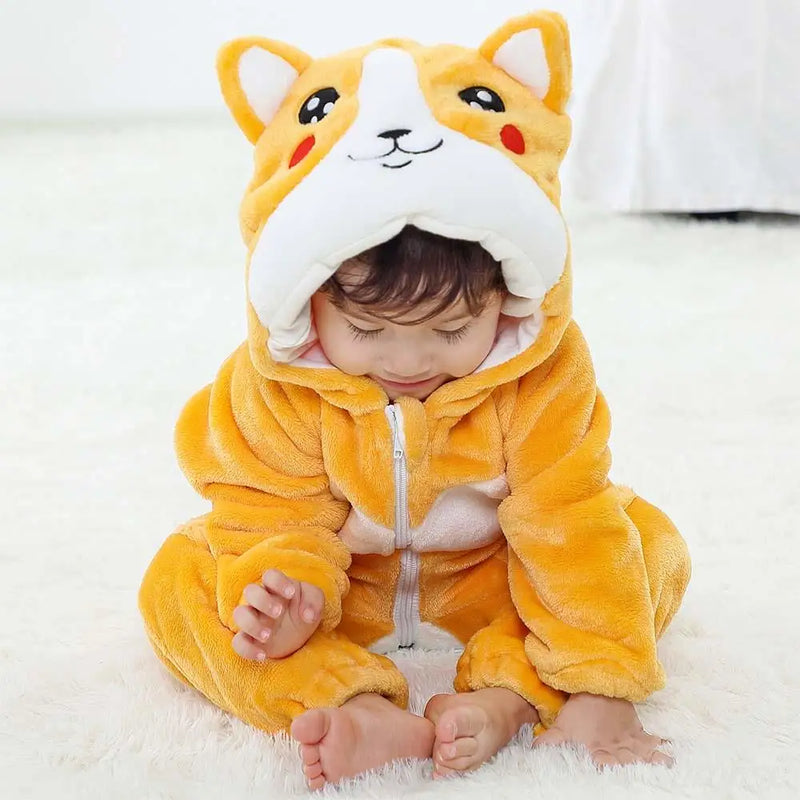 Macacão Pijama de Bebé