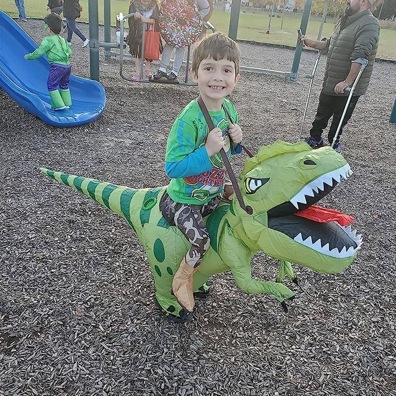 Traje Inflável de Dinossauro