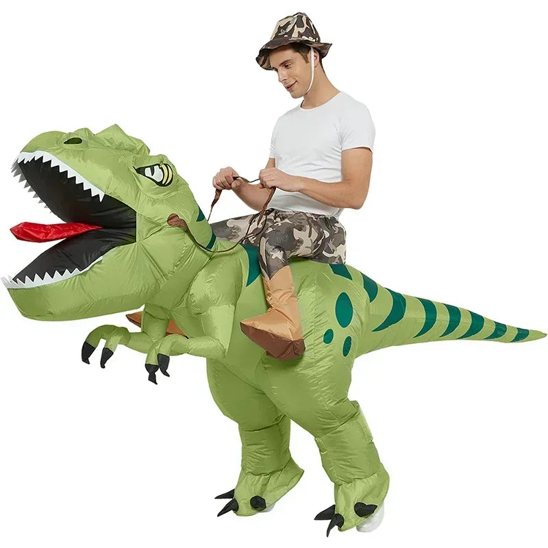 Traje Inflável de Dinossauro