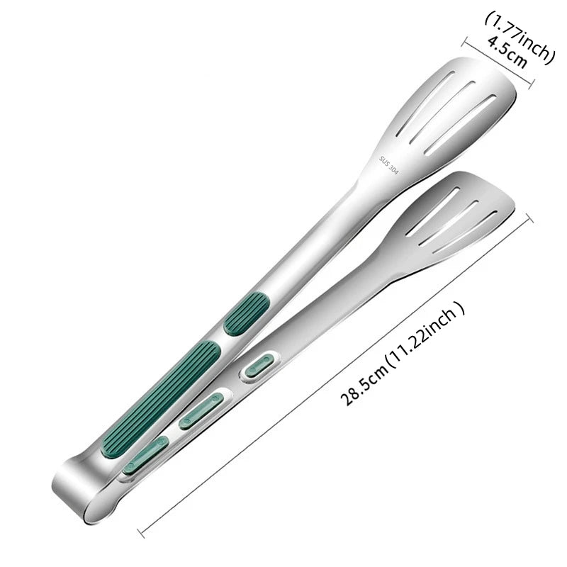 Pinças de Alimentos em Aço Inoxidável